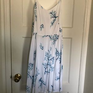Old Navy XL Coral/Floral Cami Dress